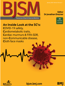 British Journal of Sports Medicine (BJSM) is a multimedia portal for authoritative original research, systematic reviews, consensus statements and debate in sport and exercise medicine (SEM).